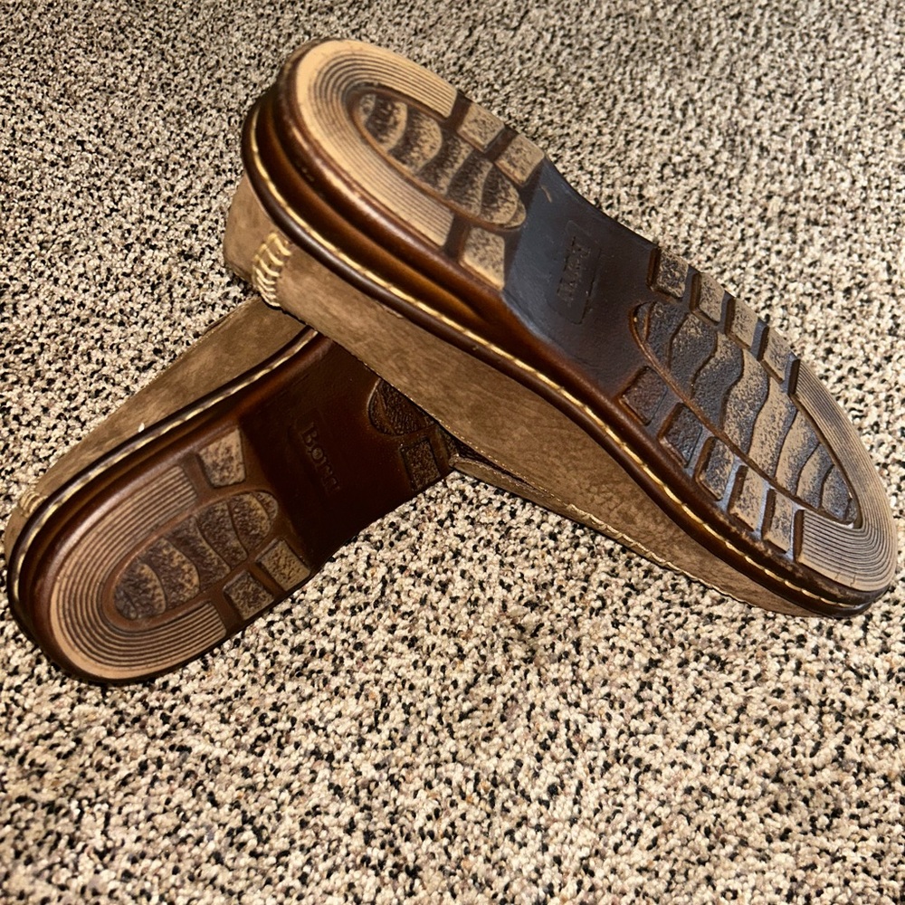 Born Women's Brown Slip-On Moccasin Loafers - Picture 5 of 5